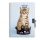 Pamiętnik z kłódką Paso pachnący A5/80 Kot Niebieski